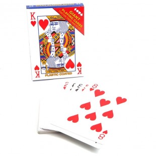 Cartes à jouer géantes (5 X 7)